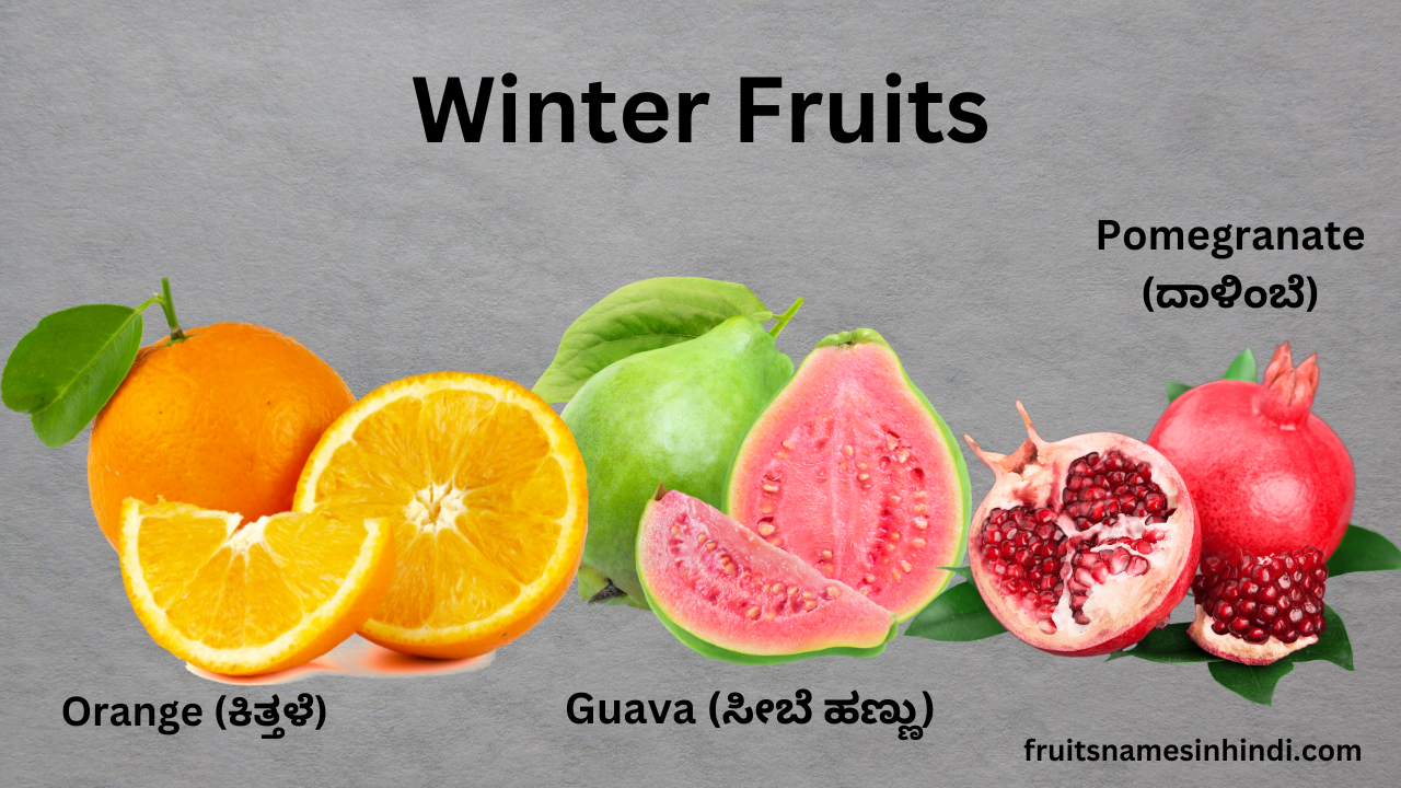 Fruits Name in Kannada