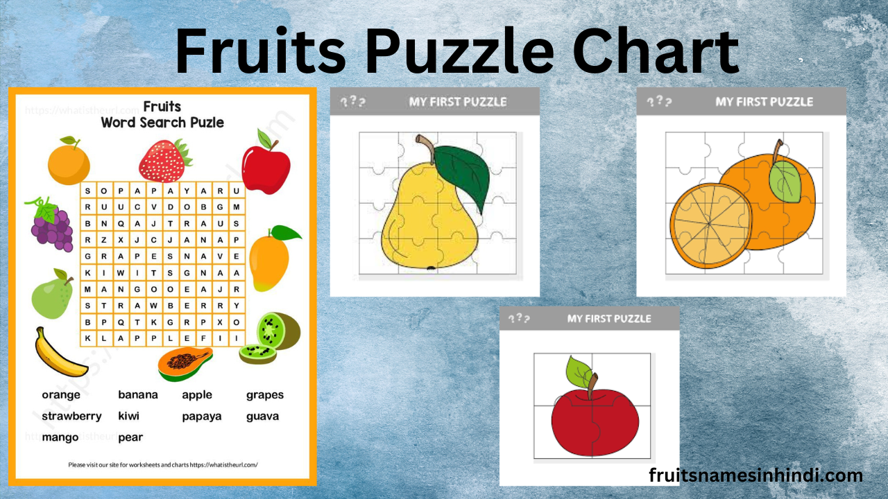 Fruits Puzzle Chart