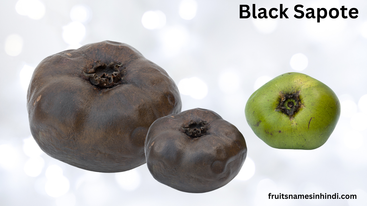Black fruits and vegetables