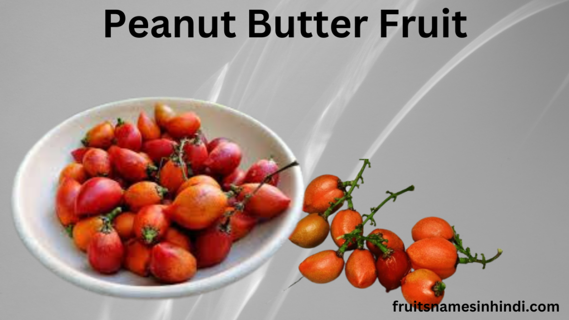 Peanut Butter Fruit in Hindi Recipe