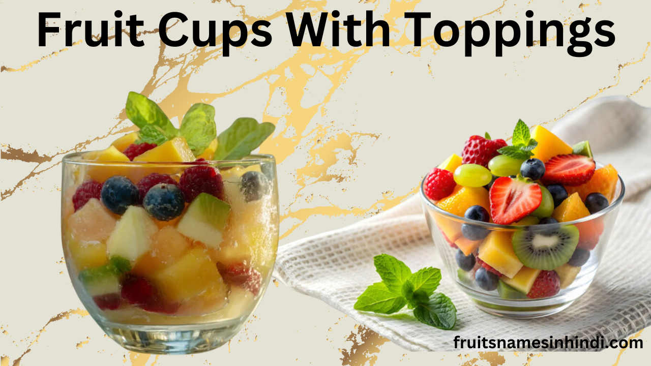 Fruit Cup In Hindi