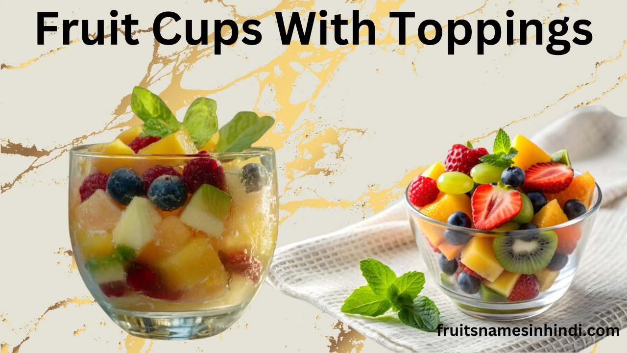 Frozen Fruit Cup