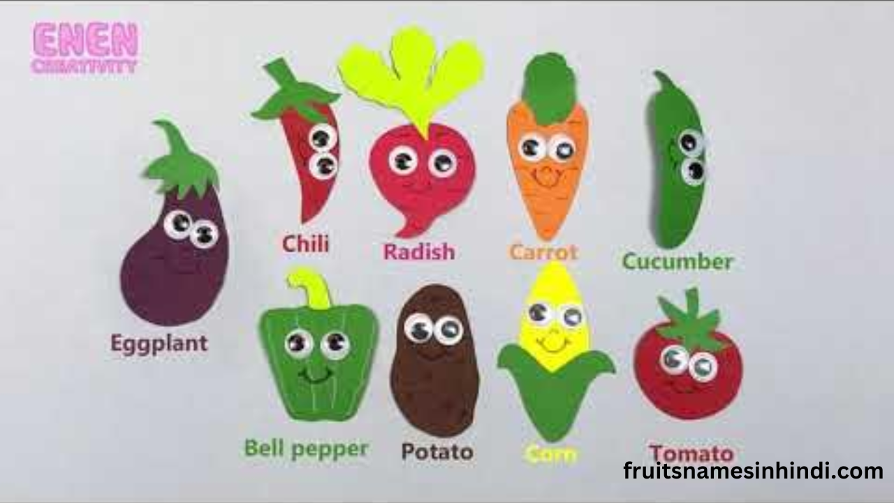 1000 Vegetables Name
