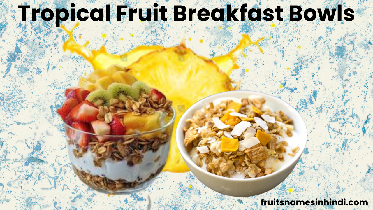 tropical fruit simple